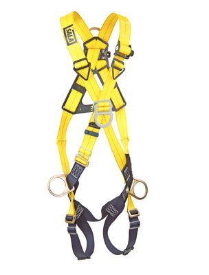 1103270 - Delta Cross-Over Style Positioning/Climbing Harness - Front, Back &amp; Side D-rings - Pass-thru buckle leg straps image 3
