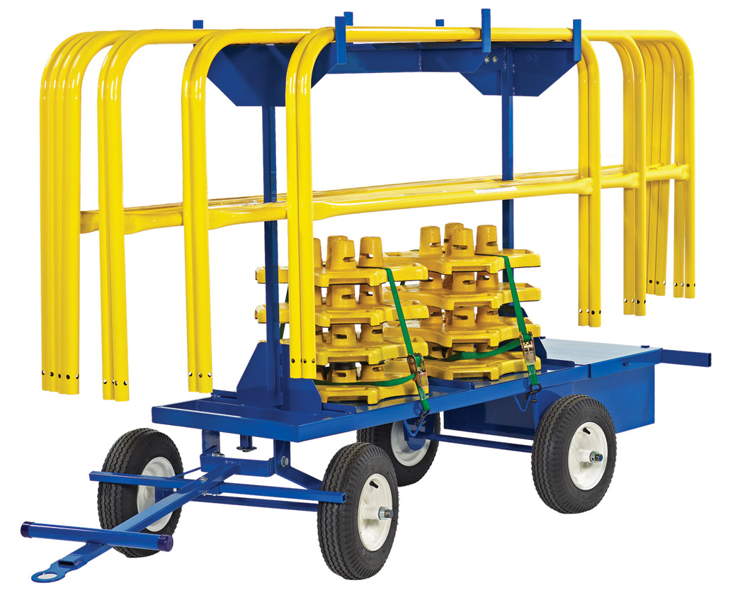 RTC-2011 Mobile Cart for Safety Rail 2000 Rails & Bases- Bluewater image 0