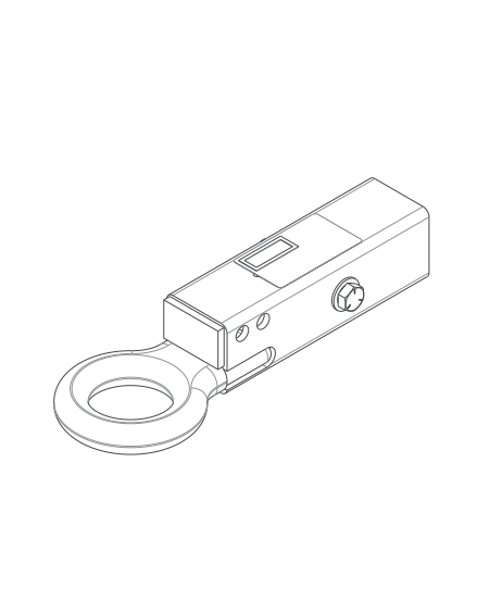 Pintle Hitch Adapter - 3M DBI-SALA 8516187 image 0