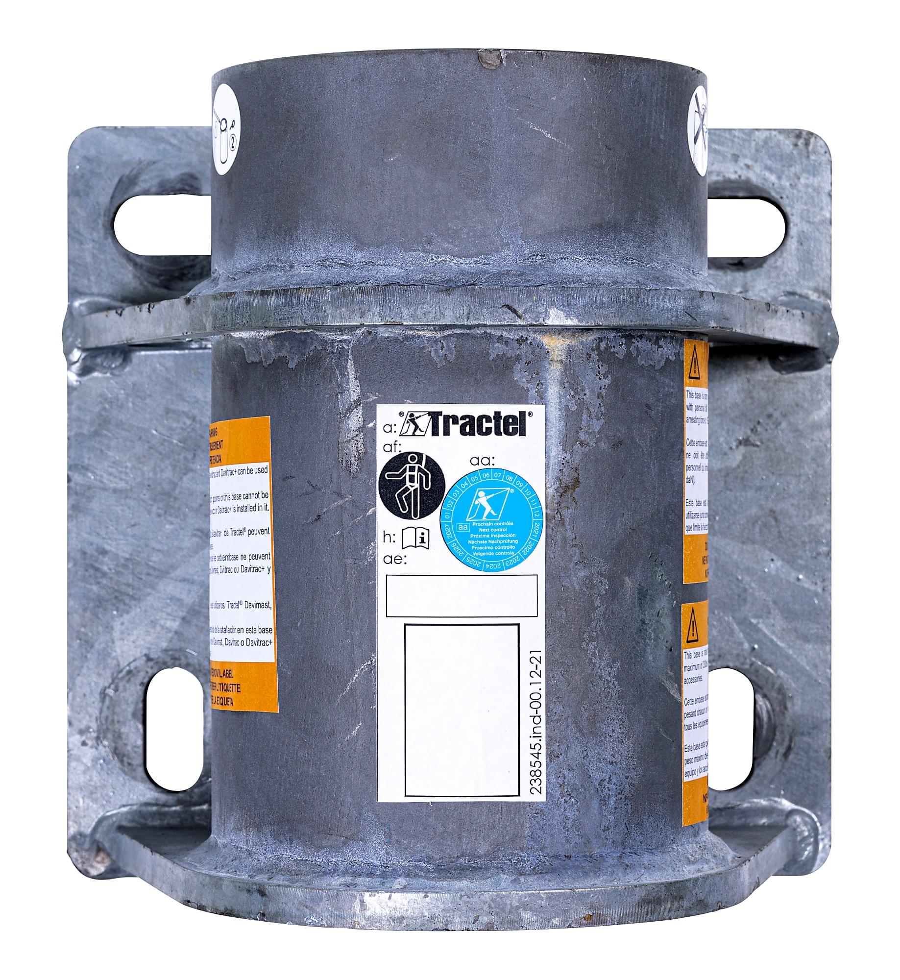 Davitrac Wall Mounted Adapter - Tractel T90DAVI-WMA image 0