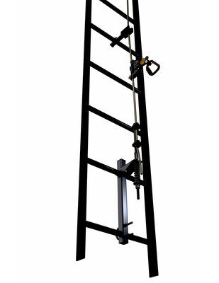 6116633 - Lad-Saf Top/Bottom Brackets - Attaches to ladder rungs - 4 user max capacity - Galvanized Steel - For use with Lad-saf vertical safety system - 3M DBI-SALA image 2