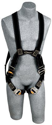 Arc Flash Harness - Front &amp; back web loops - Nomex / Kevlar FR webbing - No metal above waist - Arc flash rated - QC buckles - Leather Insulators image 0