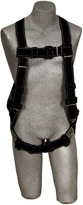Delta Vest-Style Fire Resistant Harness - Back D-ring - Nomex/ Kevlar FR webbing - For hot work use - Pass-thru buckles image 0