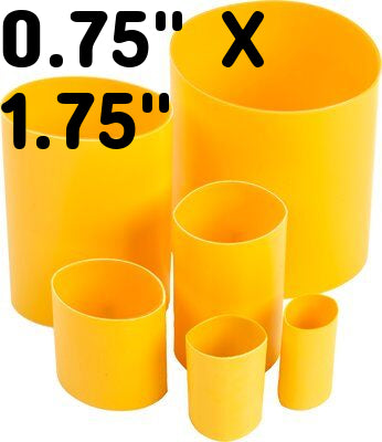 1500019 - Heat Shrink Links - 0.75" x 1.75" - 25 Pack - Tether Protector - Reduces waste - Shrinks by 200% once heat is applied - Tool tethering shrink wrap - 3M DBI-SALA image 0