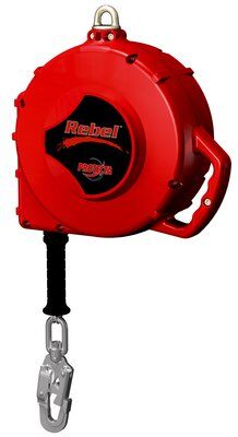 3590681 - Protecta (SRL) Self Retracting Lifeline - 100 ft. (30.5m) - Stainless Steel Lifeline w/ Steel Snap Hook - Aluminum Housing - Anchorage Carabiner image 0