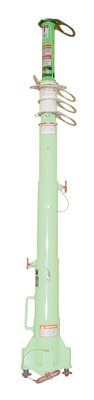 Post extension for Fall Arrest Pole - Extends pole 14 inches - 360-degree swiveling snap hook - Supports a single worker - For use with fall arrest pole - 3M DBI-SALA 8516692 image 1
