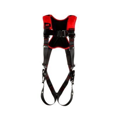 PROTECTA Vest-style Climbing Harness - Back & Front D-rings - Tongue-buckle leg straps - Back padding image 0