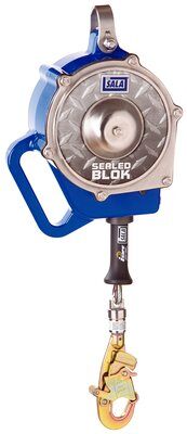 3400800 - Sealed-Blok (SRL) Self Retracting Lifeline - 30 ft. (9.1m) - Galvanized Lifeline - Galvanized Snap Hook image 0