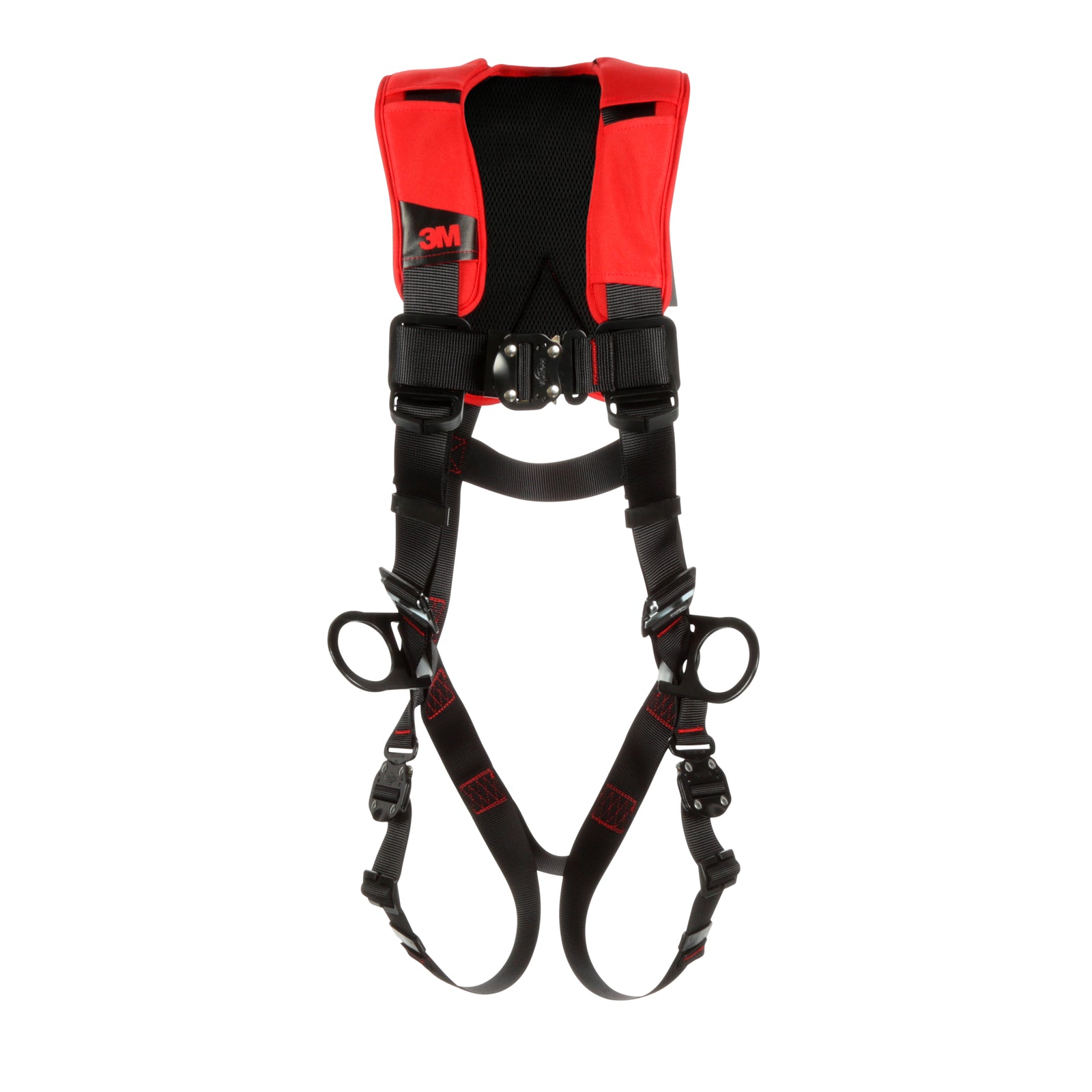 PROTECTA Vest-style Positioning Harness - Back and Side D-rings - Quick-connect leg straps - Back padding image 0