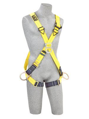3M™ DBI-SALA® Delta™ Cross-Over Style Positioning/Climbing Harness 1103270, Universal, 1 EA 3M Product Number 1103270, 3M ID 70007700092 FRONT WITH MANKIN