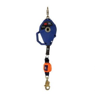 3M™ DBI-SALA® Smart Lock Leading Edge Self-Retracting Lifeline 3503802, Galvanized Cable, Blue, 20 ft. (6m) 1 Ea/Case - 20 ft. (6m) of 7/32" (5.5mm) galvanized steel cable lifeline