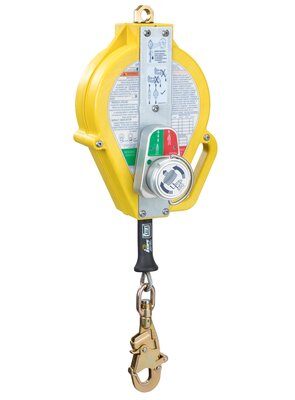 3M™ DBI-SALA® Ultra-Lok™ Self Retracting Lifeline, Cable 3504550, 1 EA - 50 ft. (15.2m) of 3/16" (5mm) galvanized steel wire rope with swivel snap hook and RSQ™ dual-mode.