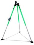 3M™ DBI-SALA® Confined Space UCT-300 Aluminum Tripod 8513158 - 7 ft. (2.1 m) UCT-300 aluminum tripod with adjustable locking legs, safety chain, safety shoes, top pulley and quick-mount bracket.
