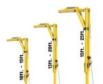 3M™ DBI-SALA® Flexiguard™ Jib Adjustable Height Mast Anchor 8530557, 1 User, Yellow, 10 – 15 ft 3M Product Number 8530557, 3M ID 70007499125