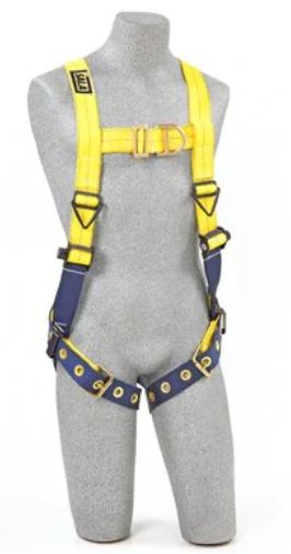 1107800 Delta harness with front and back d-rings. Lad Saf harness